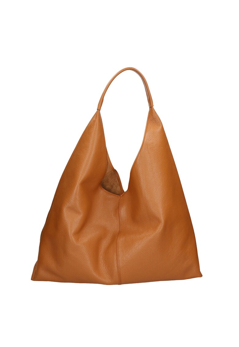 Geanta hobo de piele cu etui interior Ginger - Portocaliu persan