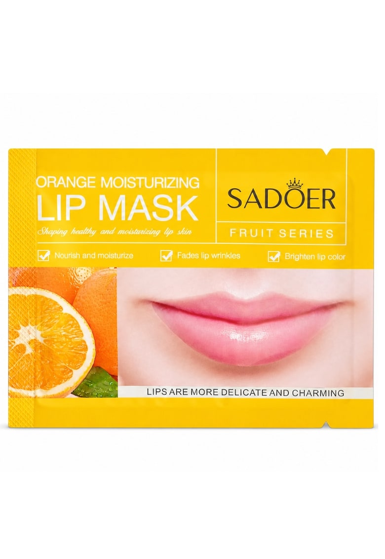 Masca hidratanta pentru buze cu portocala – Lip Mask pentru hidratare intensa si buze catifelate - 8 g