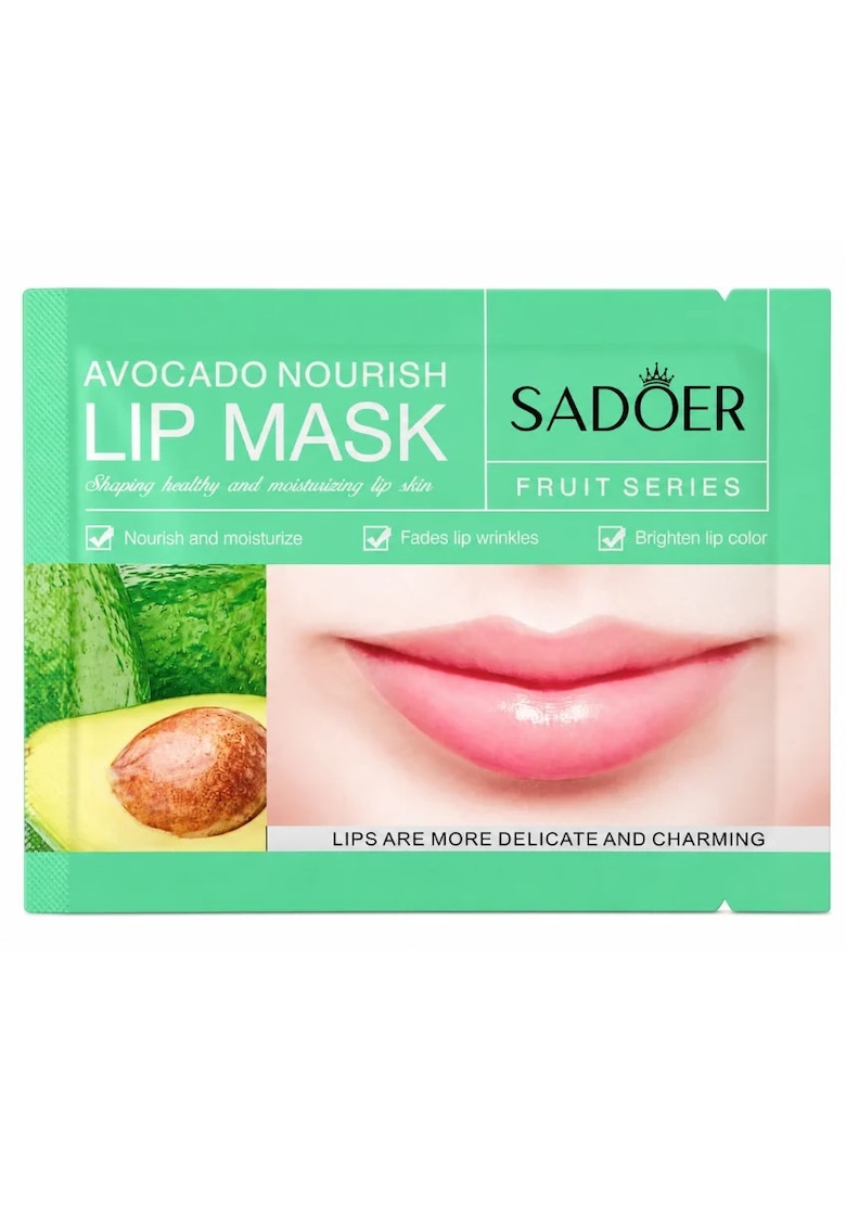 Masca hidratanta pentru buze cu avocado – Lip Mask pentru hidratare intensa - hranire si regenerare - 8g