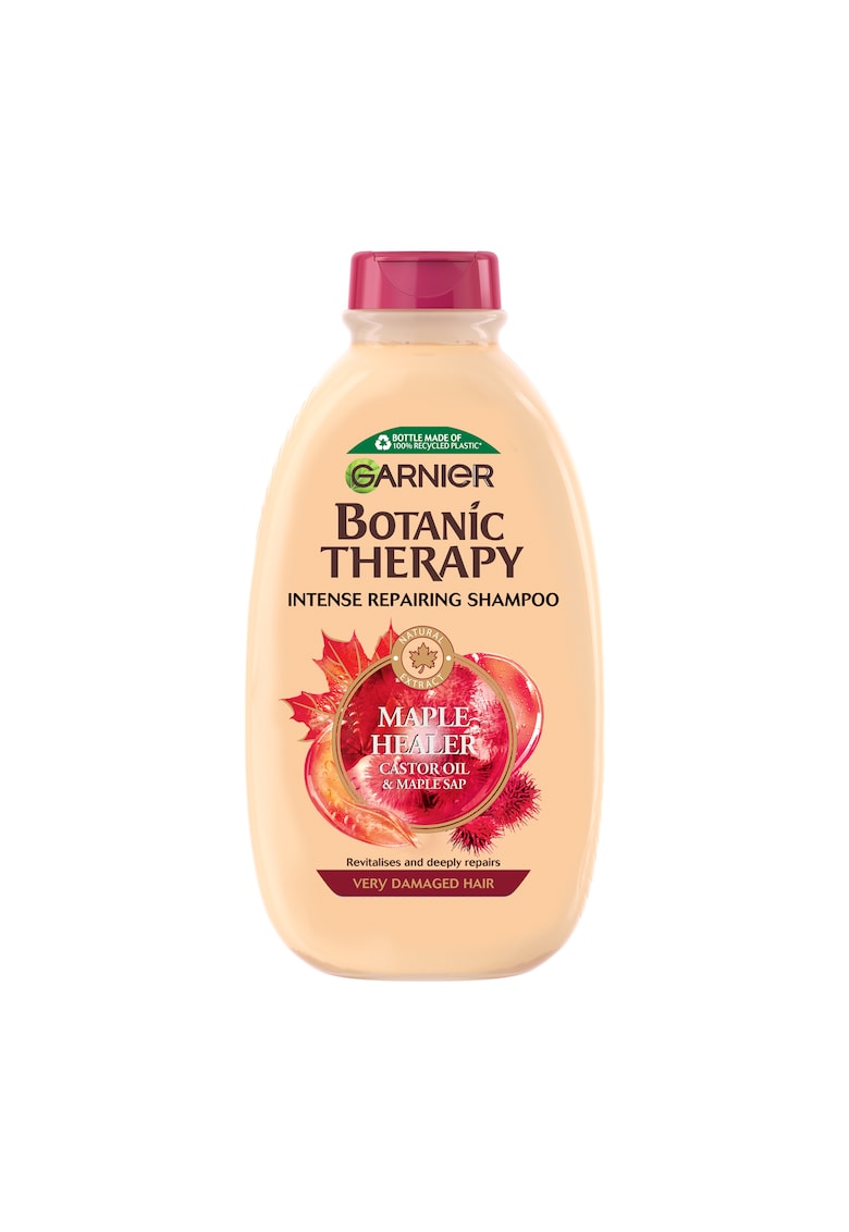 Sampon  Botanic Therapy Ricin Oil & Almond pentru par cu tendinta de cadere - 250 ml