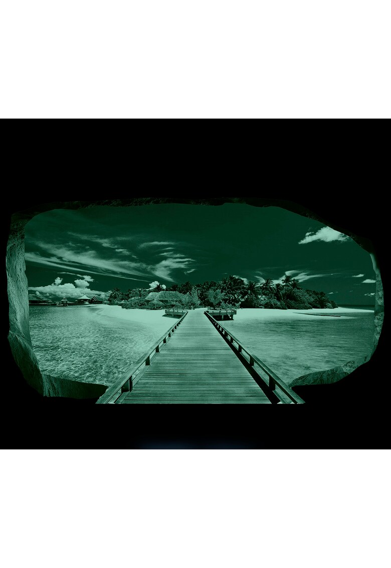 Fototapet 3D Pod spre Paradis - Luminos in intuneric - 1.20 x 2.20 m