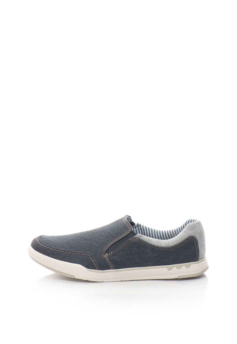 Pantofi slip-on casual din denim Step
