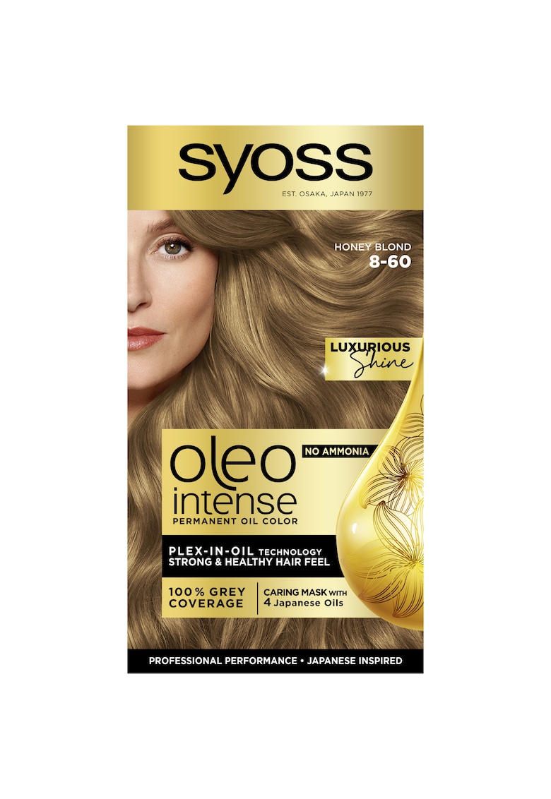 Vopsea de par permanenta fara amoniac Color Oleo Intense Saten - 115ml