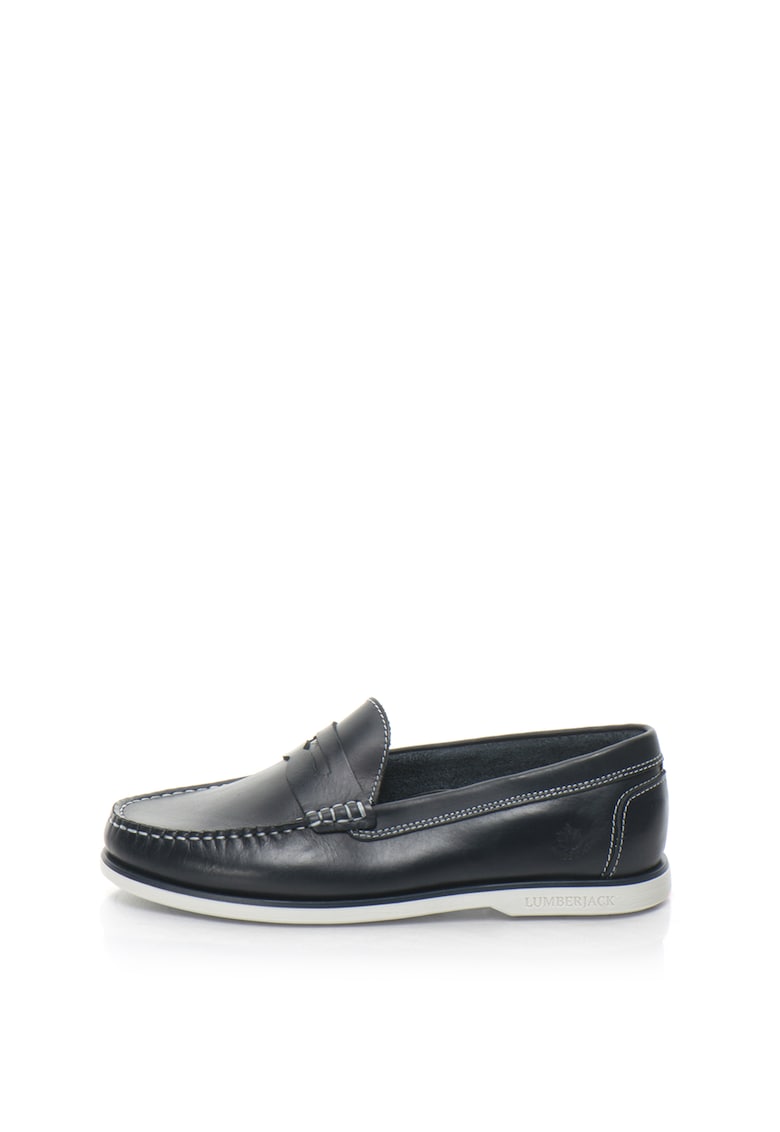 Pantofi loafer de piele Navigator