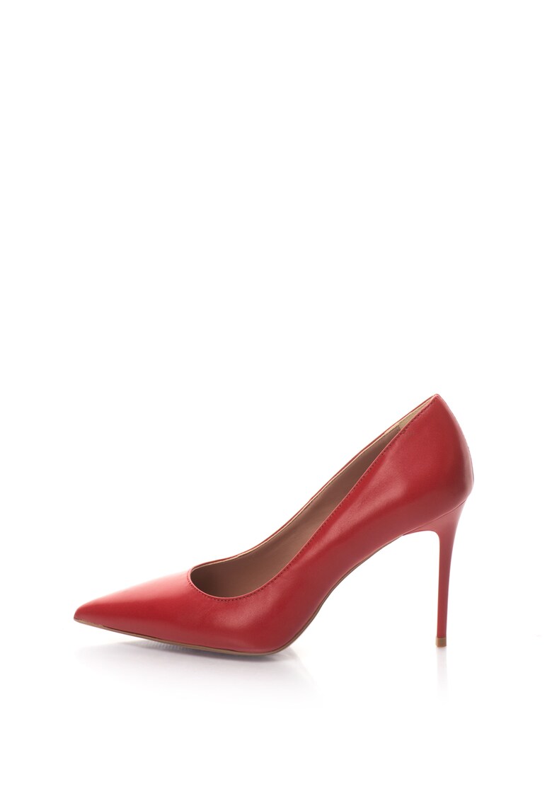 Pantofi stiletto de piele