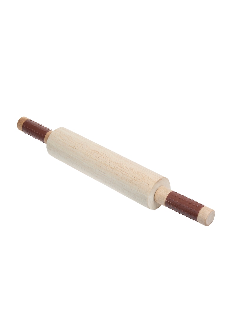 Sucitor bambus - cu manere din silicon - 45.5cm
