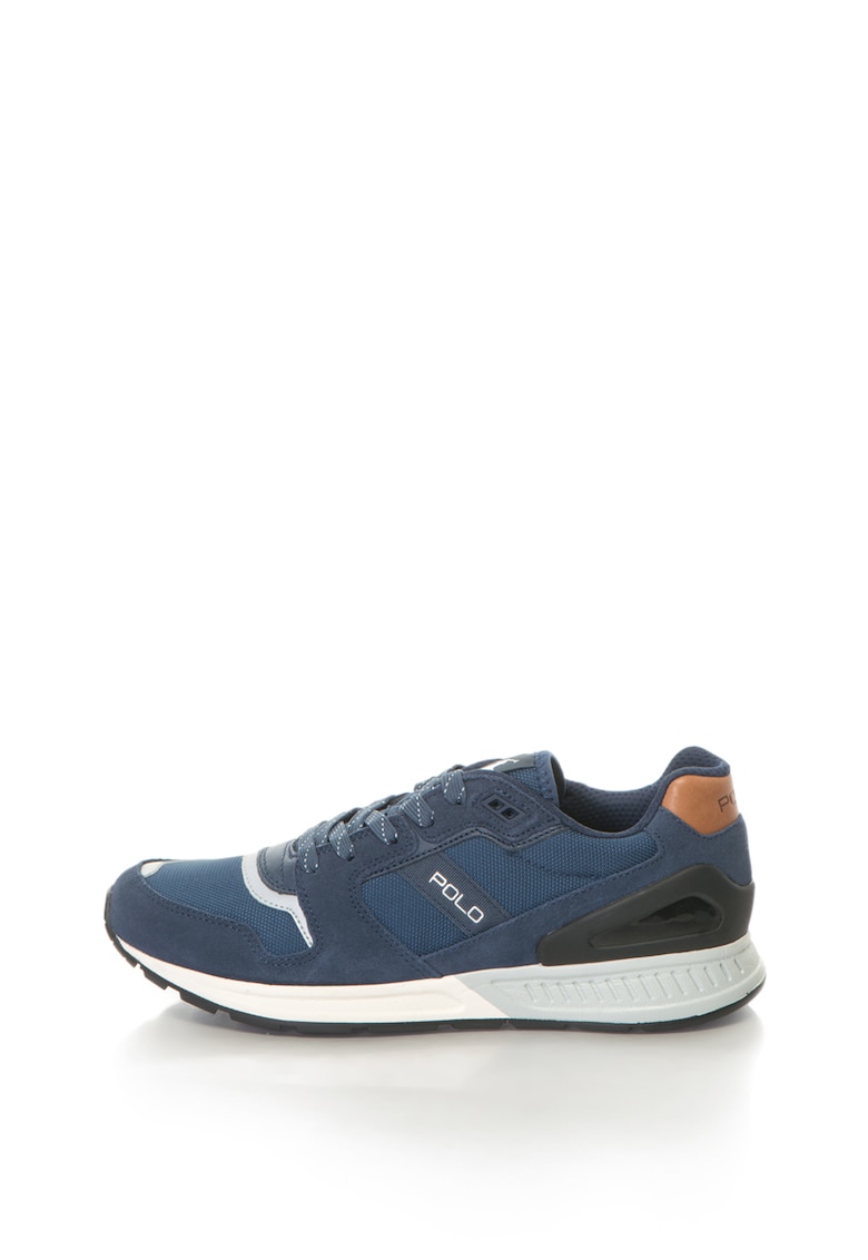 Pantofi sport cu garnituri de piele intoarsa Train
