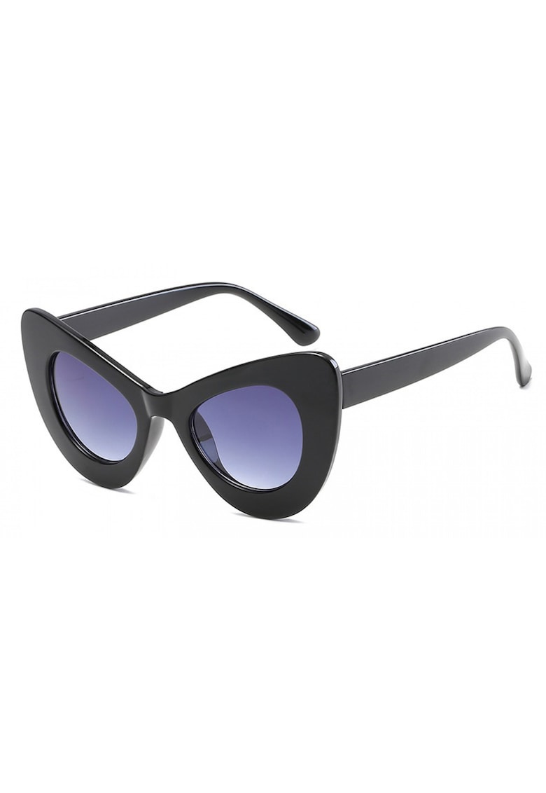 Ochelari de soare dama Butterfly Oversized - Negru-