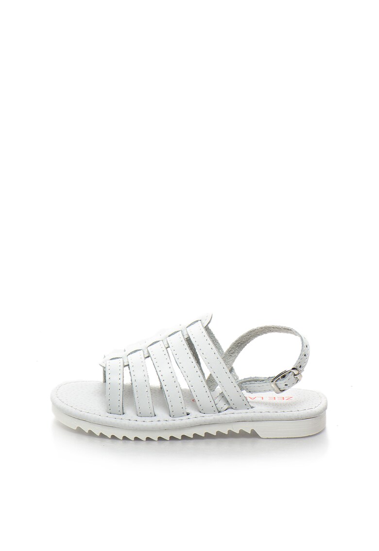 Sandale slingback de piele Alice