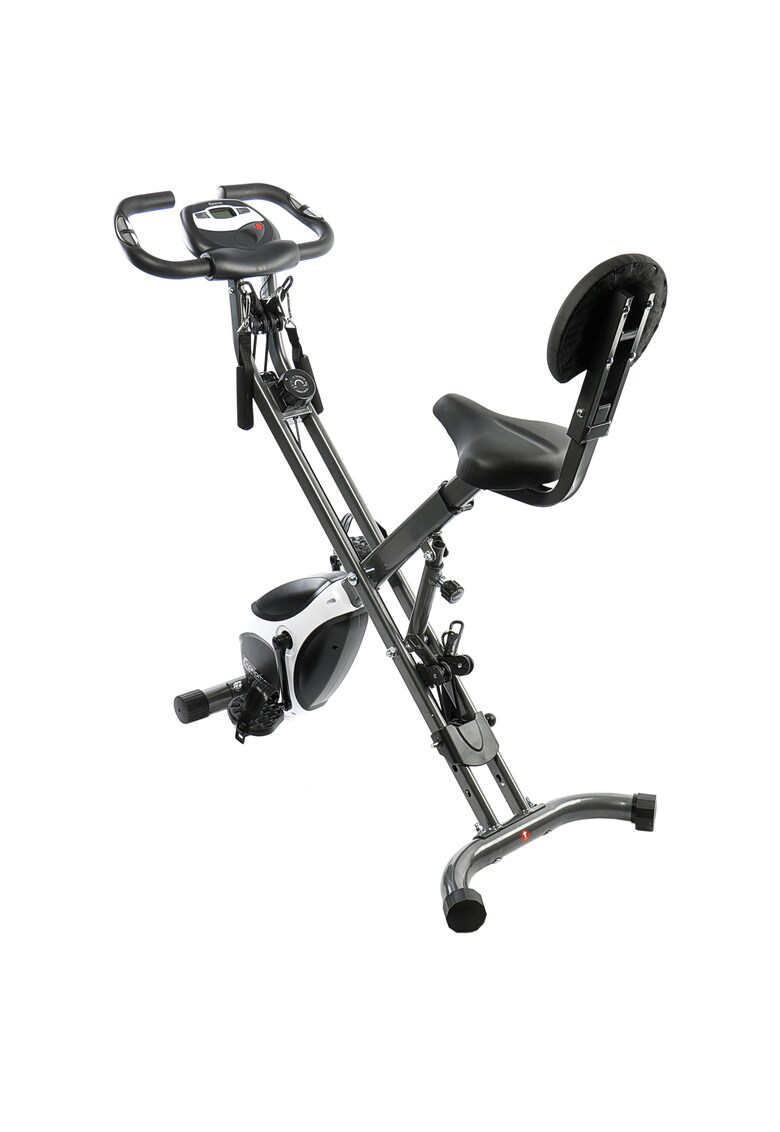Bicicleta fitness pliabila X BC-2100 - cu corzi - colanta 1.3 kg - greutate maxima utilizator 100 kg