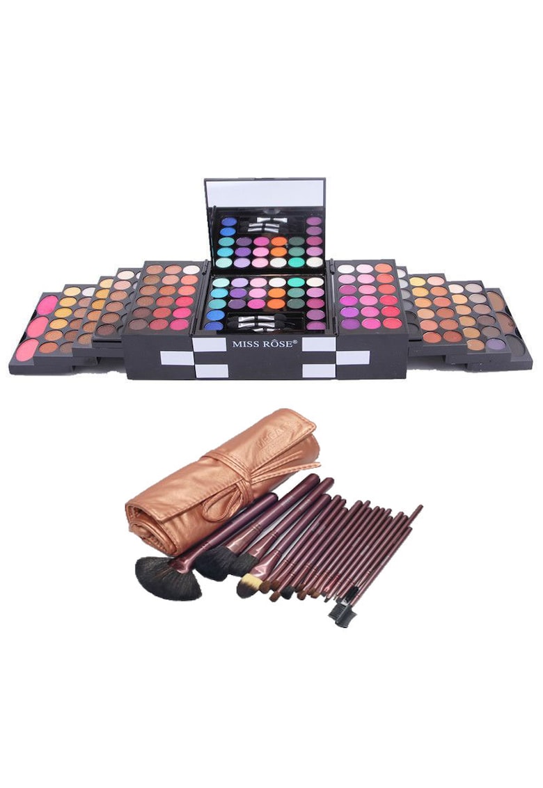 Trusa Machiaj 148 culori 18 pensule ORIGINALA BLOCKBUSTER 3D Color Line Trading