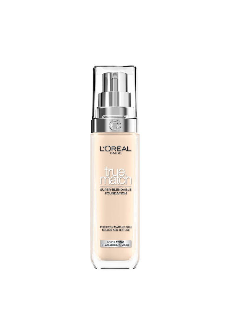 Fond de ten infuzat cu acid hialuronic True Match 30 ml - 1D/W