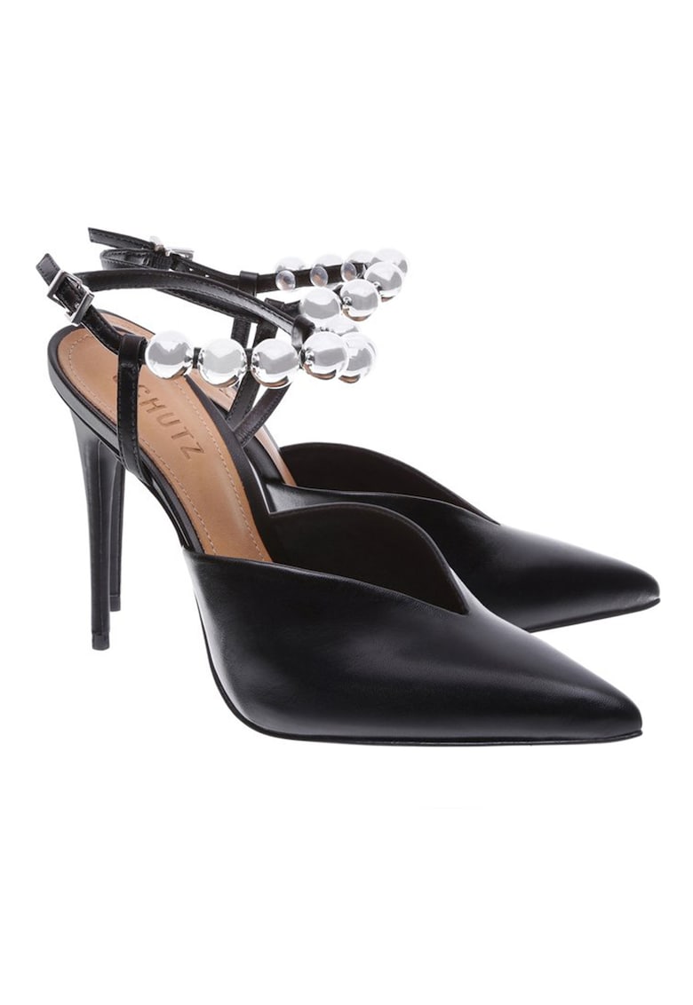 Pantofi Summer Mestico toc negrii