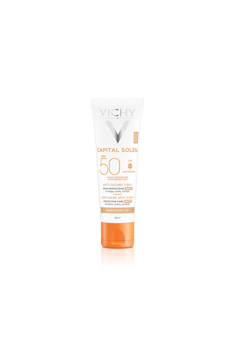 Crema colorata anti-pete pigmentare Capital Soleil cu SPF50+ - 50ml