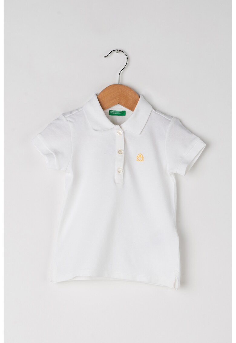 Tricou polo cu aplicatie cu broderie logo