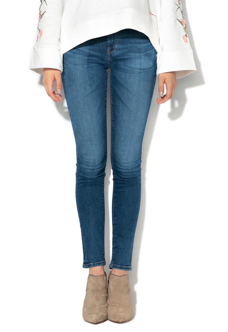 Blugi skinny cu talie inalta Regent