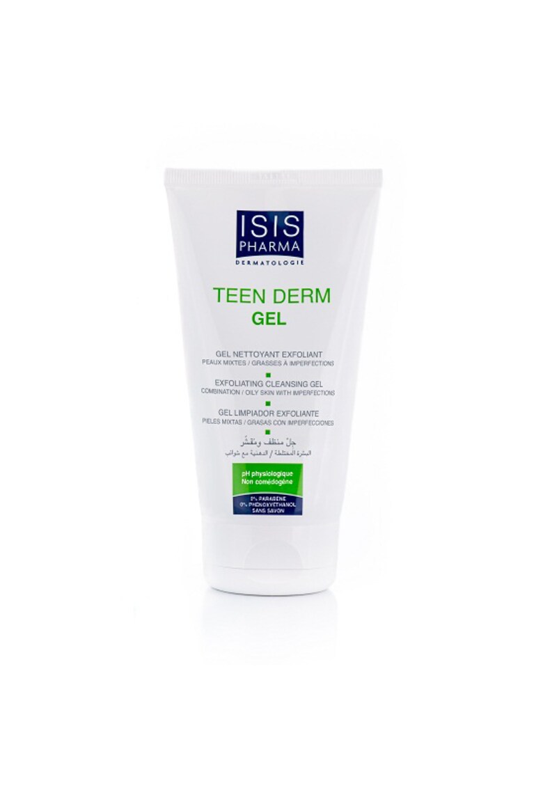 Gel cu microparticule de exfoliere si curatare Teen Derm 150 ml - Isis Pharma