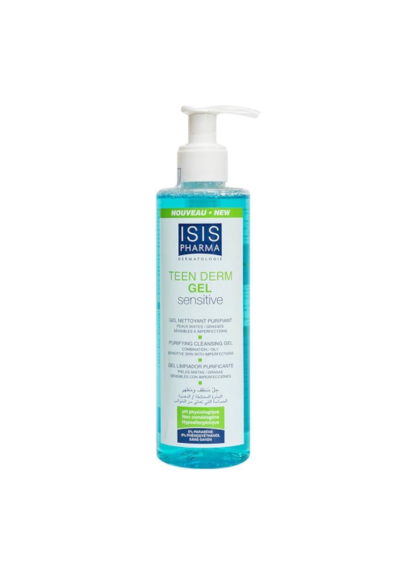 Gel de curatare Teen Derm Sensitive 250 ml - Isis Pharma Sensibil
