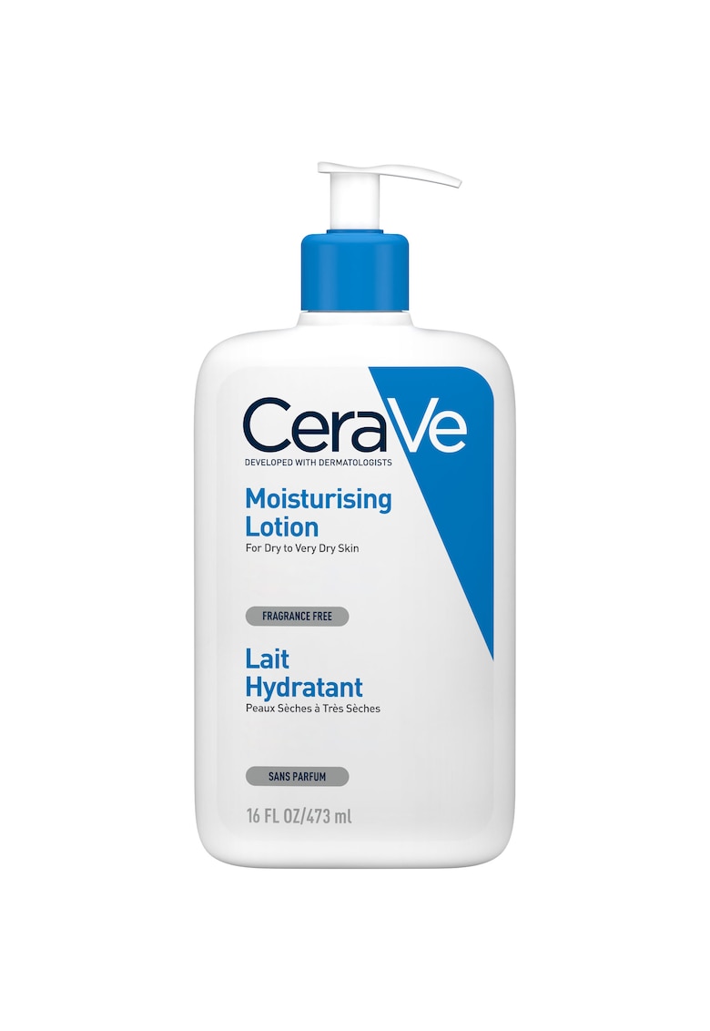 Lotiune hidratanta pentru fata si corp cu ceramide si acid hialuronic - pentru piele uscata si foarte uscata - 236 ml
