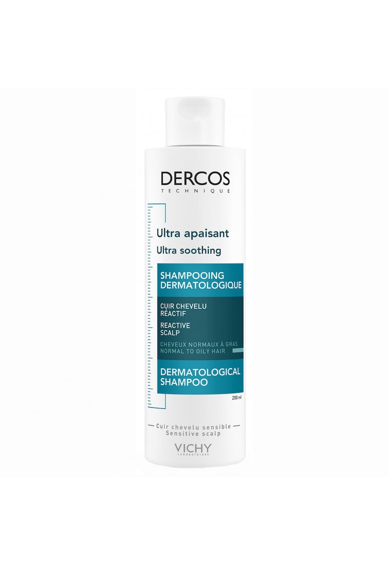 Sampon ultra calmant pentru par gras si normal Ultra Soothing Dercos 200 ml