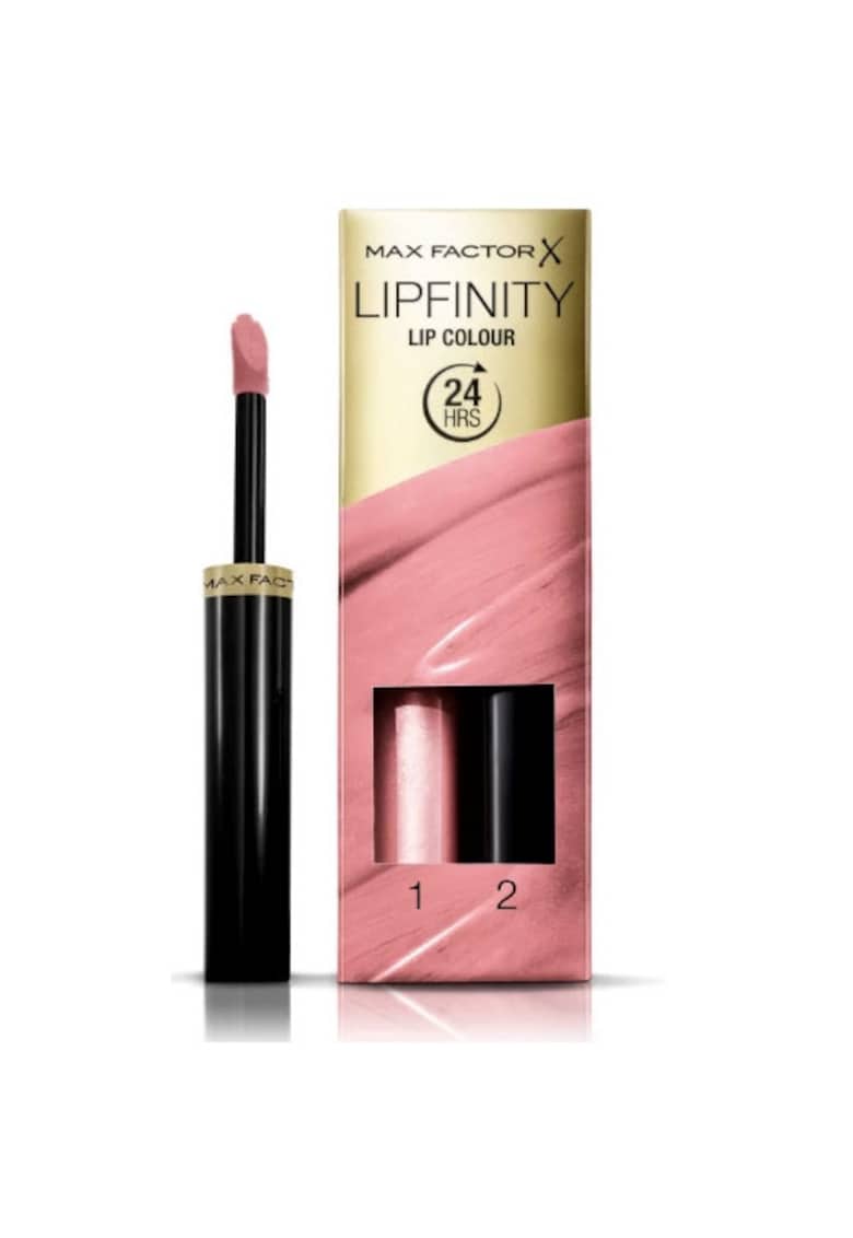 Ruj de buze rezistent la transfer Lipfinity - 010 Whisper - 2.3 ml + 1.9 g 15941 - Roz