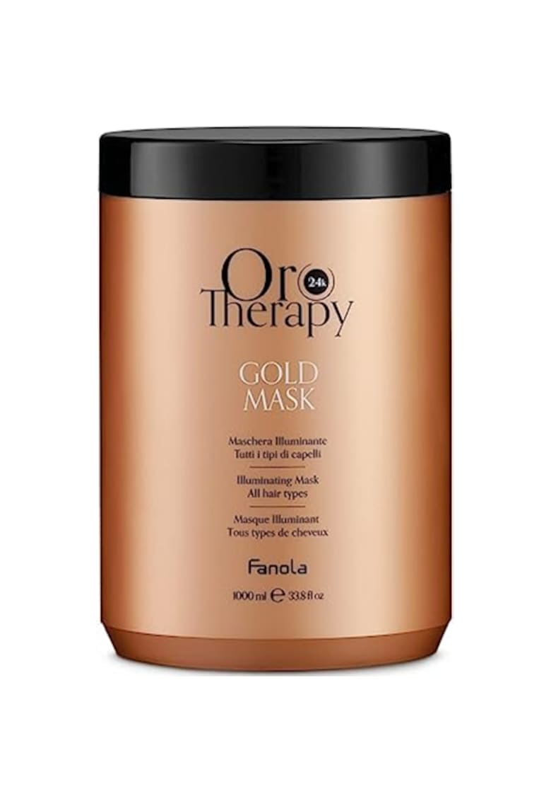 Masca iluminanta cu Extract de Trandafir - Aur 24K si Protectie UV – Gold Illuminating Mask with Rose Extract 1000ml – Oro Therapy