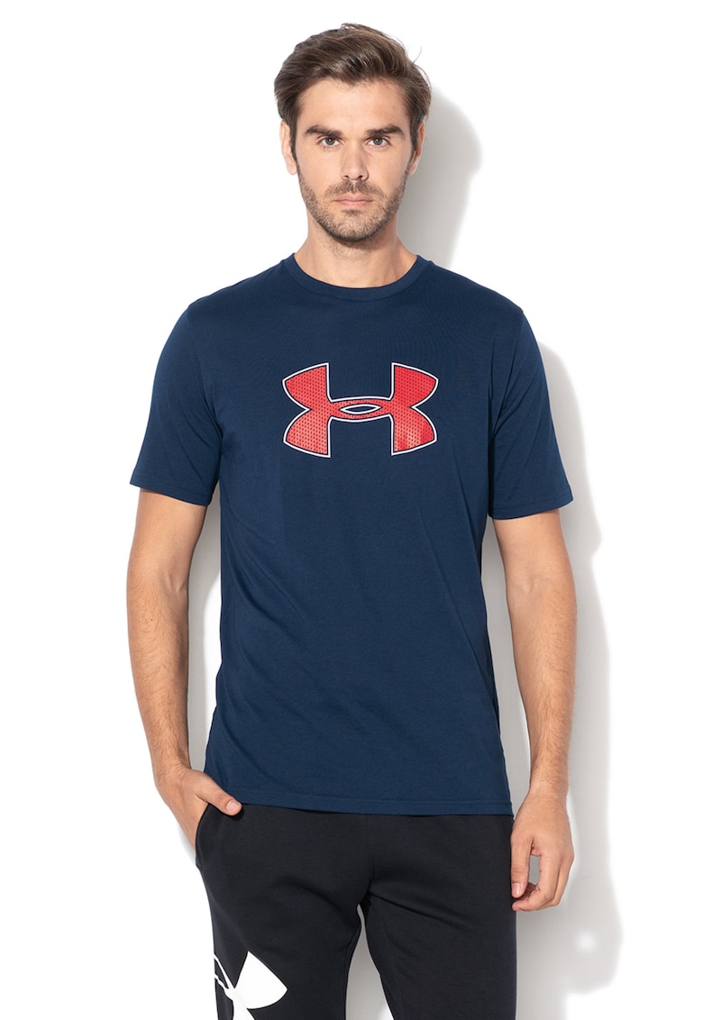 Tricou lejer cu imprimeu logo pentru fitness HeatGear® -
