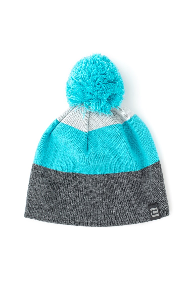 Caciula cu model in dungi si ciucure Caciula cu model in dungi si ciucure