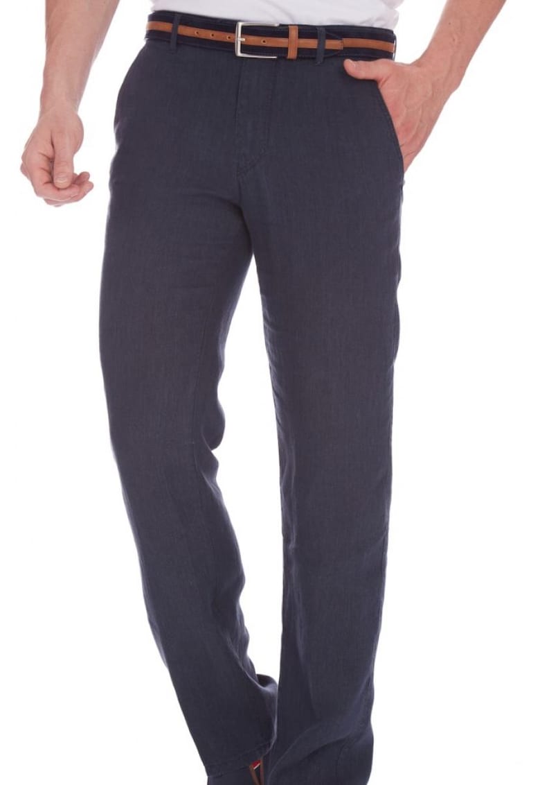 Pantaloni barbati - Eton 5693 - Albastru navy