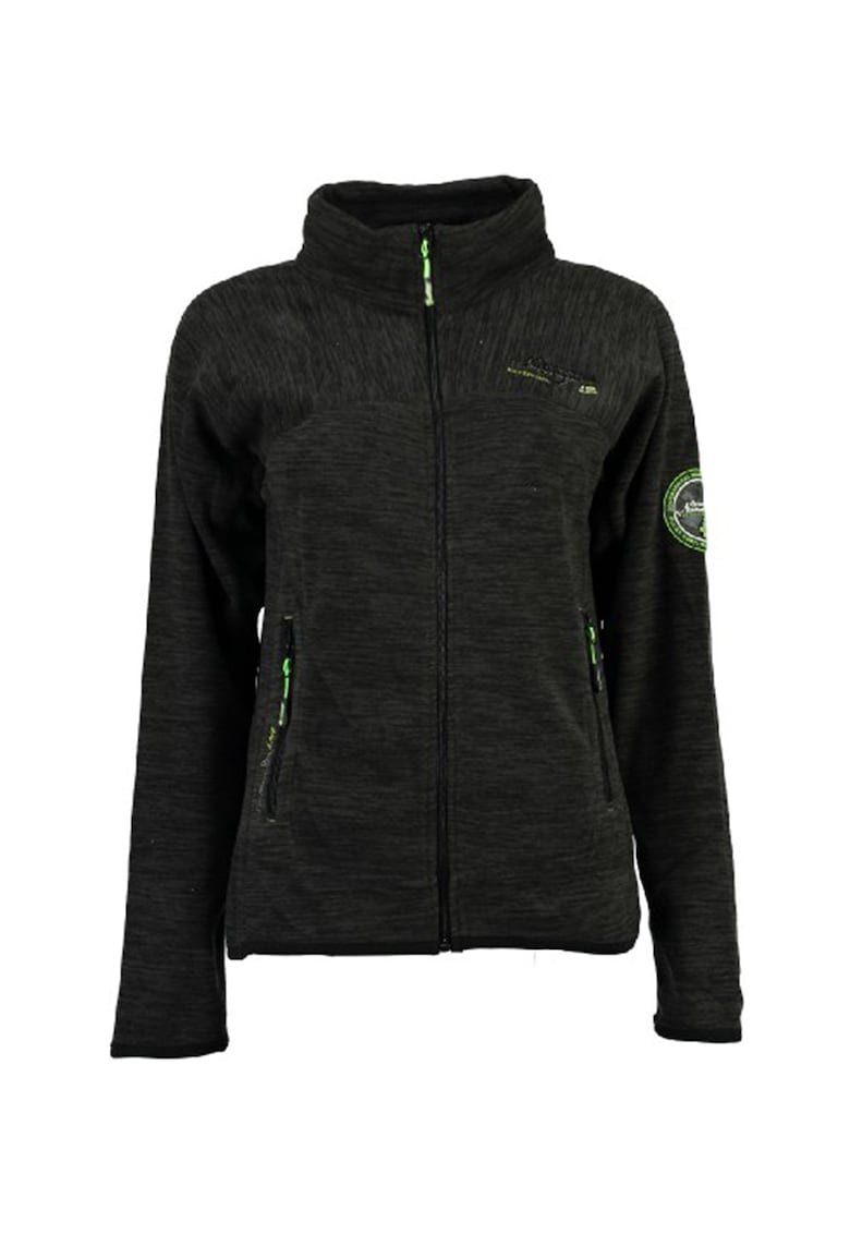 Bluza sport din fleece cu fermoar si guler inalt Tyrell B-007-BS