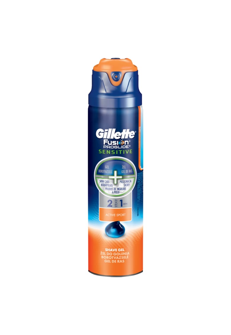 Gel de ras Fusion ProGlide 2 in 1 Sensitive Sport - 170ml