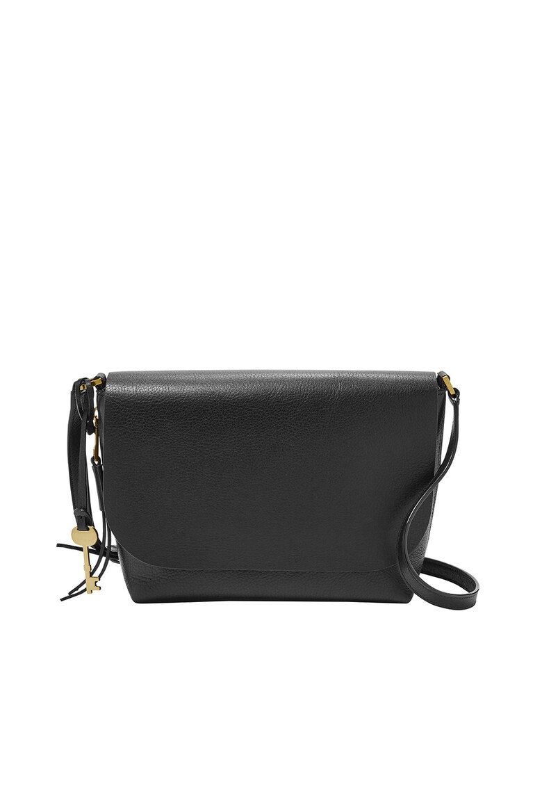 Geanta crossbody de piele cu clapa Maya