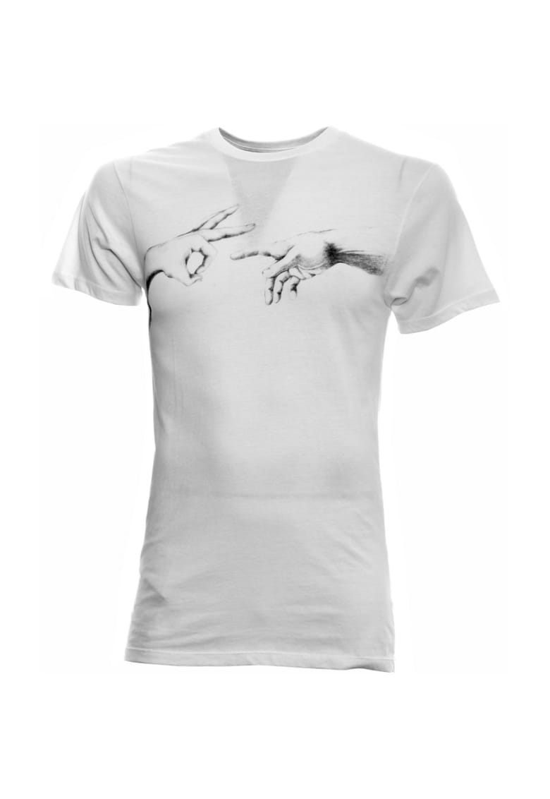 Tricou  Just The Tip pentru barbati - alb