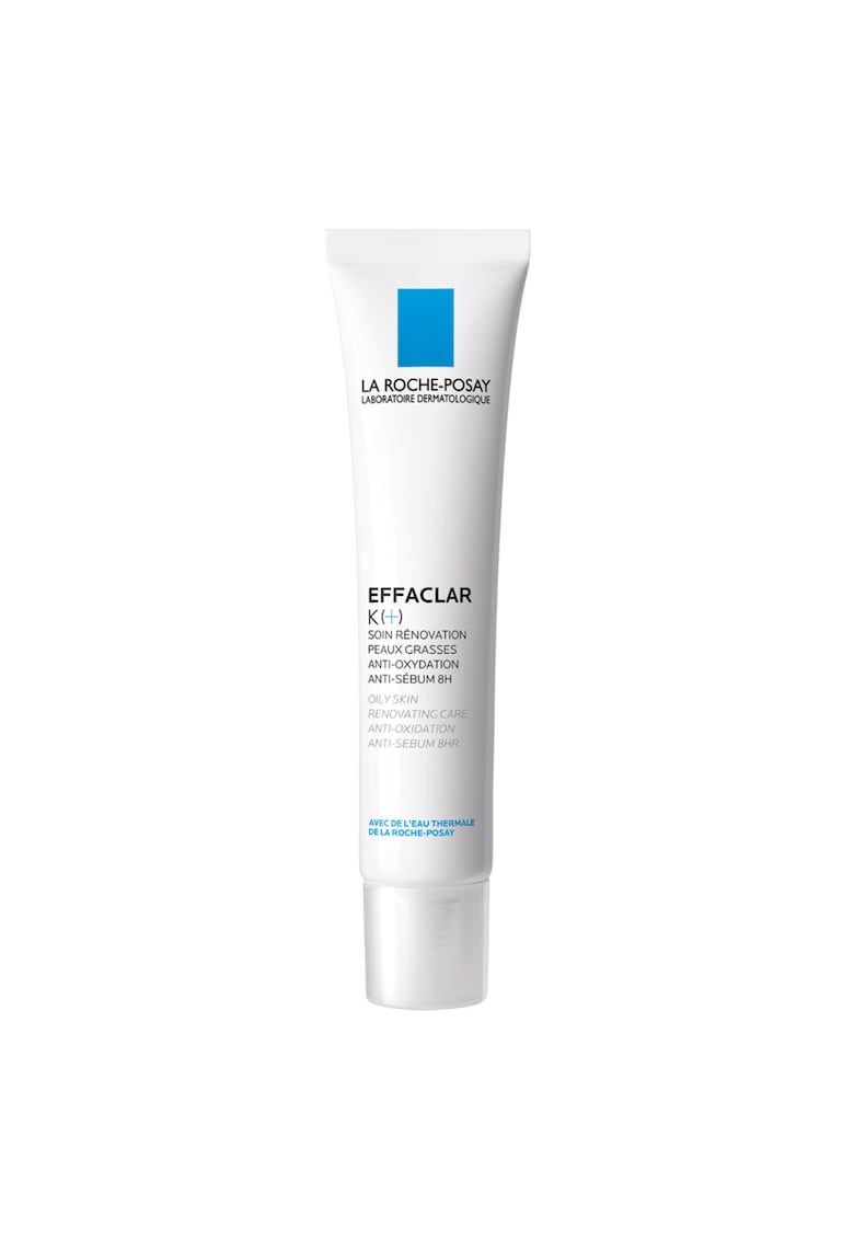 Crema renovatoare pentru tenul gras - La Roche Posay EFFACLAR K(+) - anti oxidanta - anti sebum 8h - 40ml