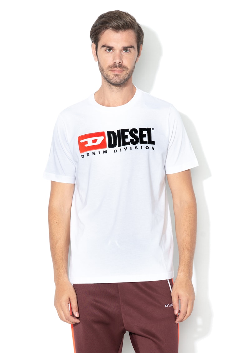 Tricou cu aplicatie logo Just Division