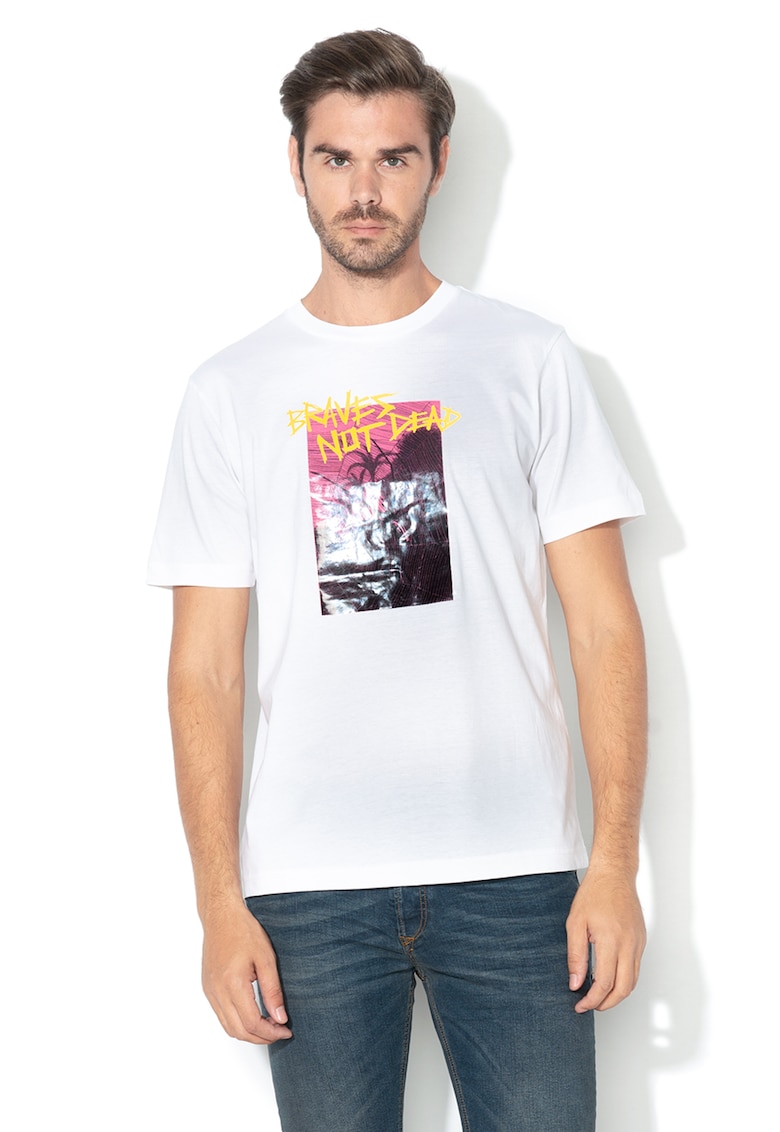 Tricou cu imprimeu grafic T-Just-XT