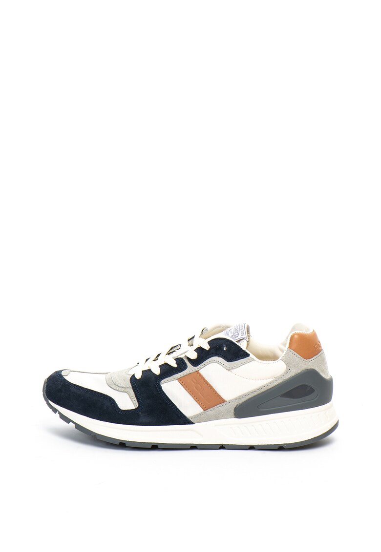 Pantofi sport cu insertii de piele intoarsa Train 100
