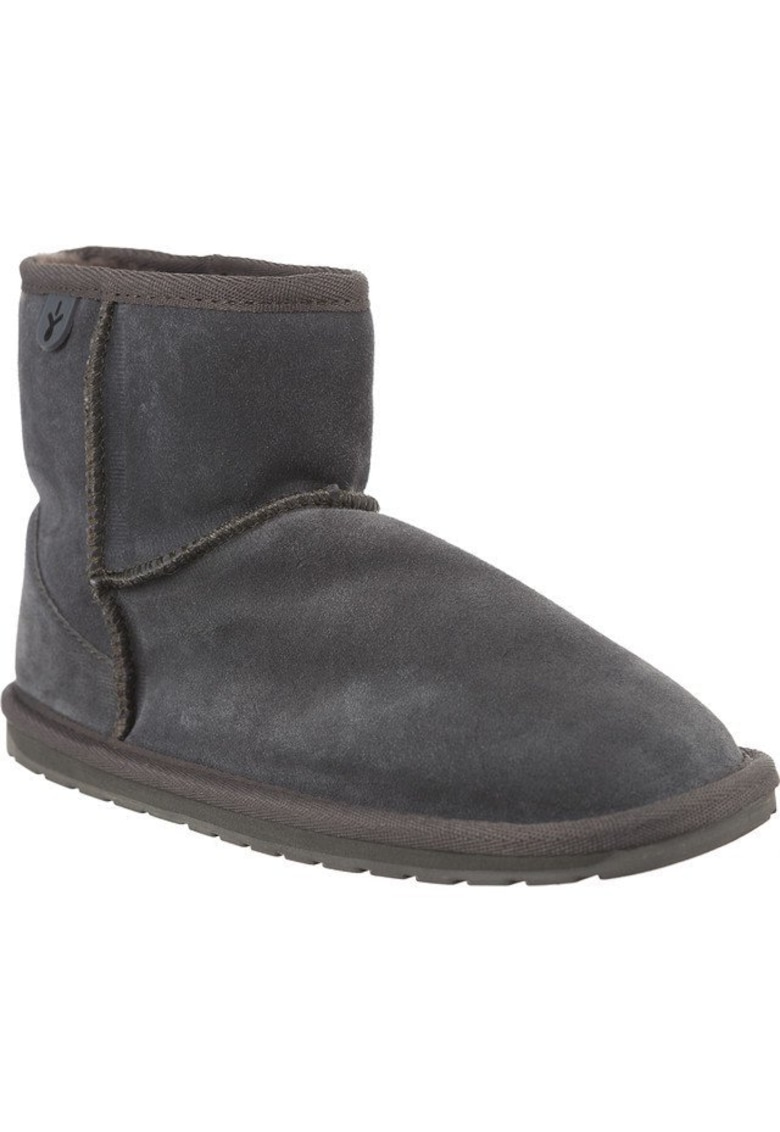 Cizme Grey Wallaby Mini Carbune
