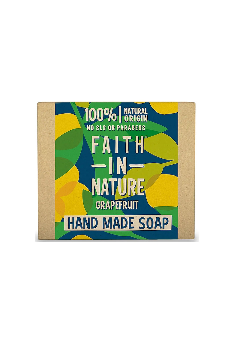 Sapun natural solid cu grapefruit -  100 gr