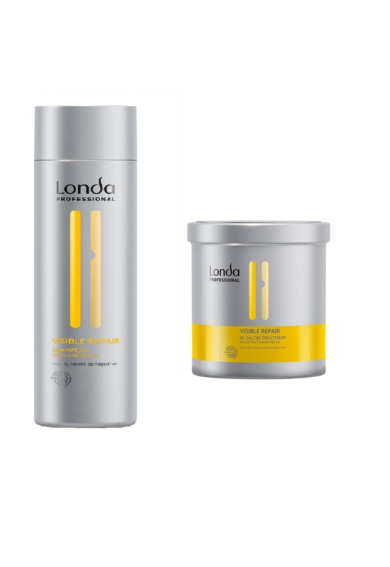 Set reparator  Visible Repair cu 1000 ml Sampon + 750 ml Tratament cu Pantenol