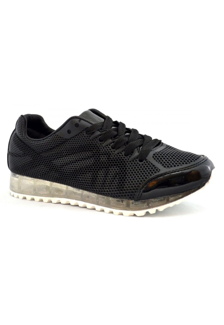 888107906-Pantofi Negri Sport Perforati