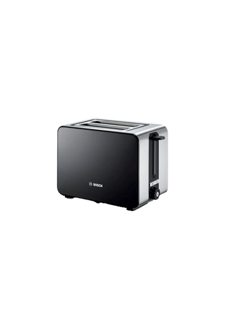 Bosch Prajitor paine - 1050 w - 2 felii - controlul variabil de rumenire - senzor electronic pentru prajire uniforma - negru/inox