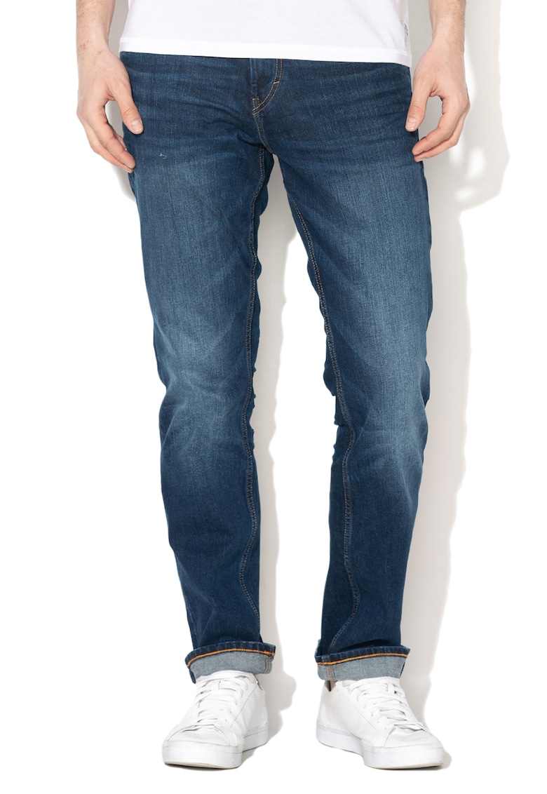 Blugi slim fit cu talie regular Josh