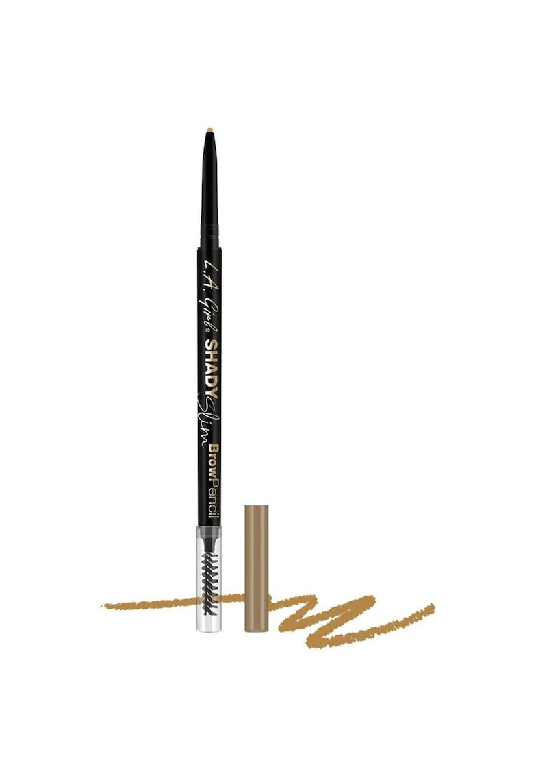 Creion definere sprancene L.A Girl Shady Slim Brow Pencil GB 351 Blonde - 0.08g