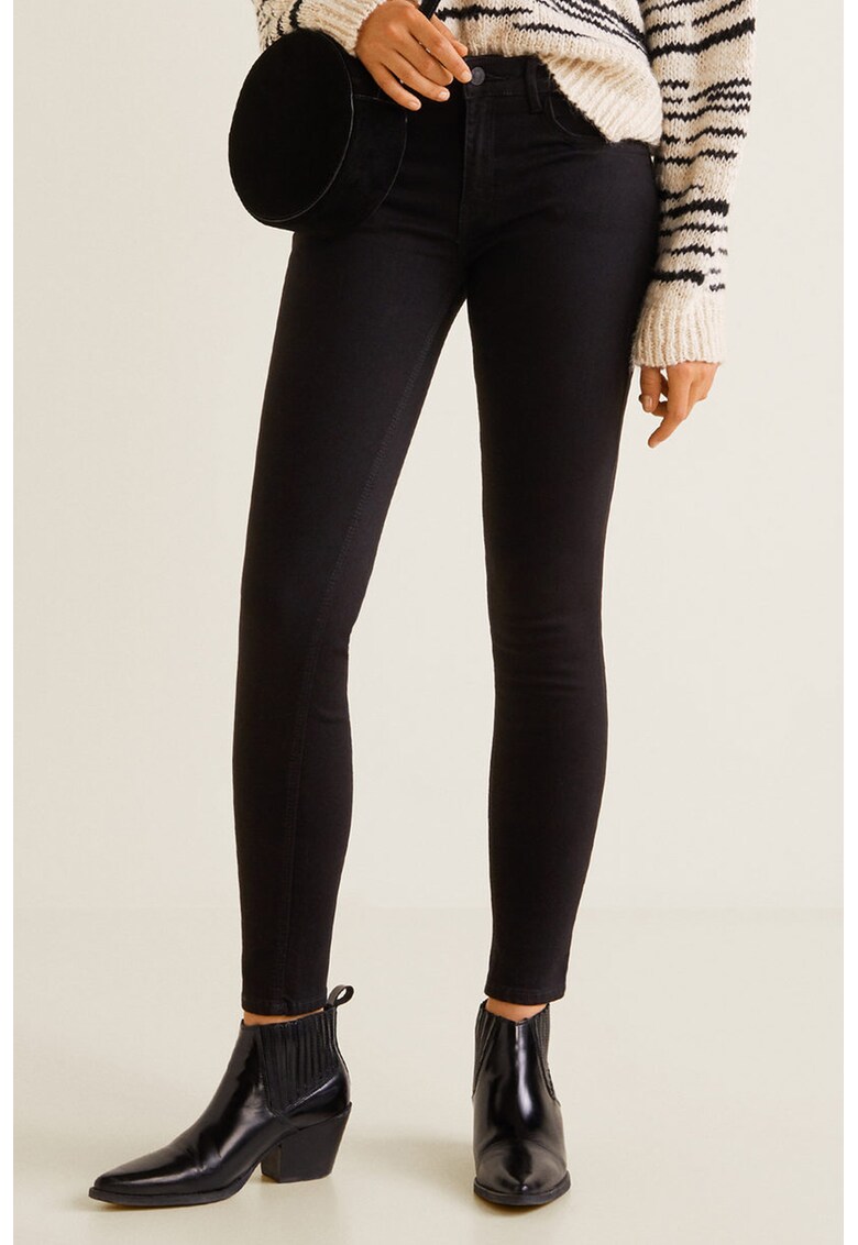Blugi skinny cu efect push-up Kim