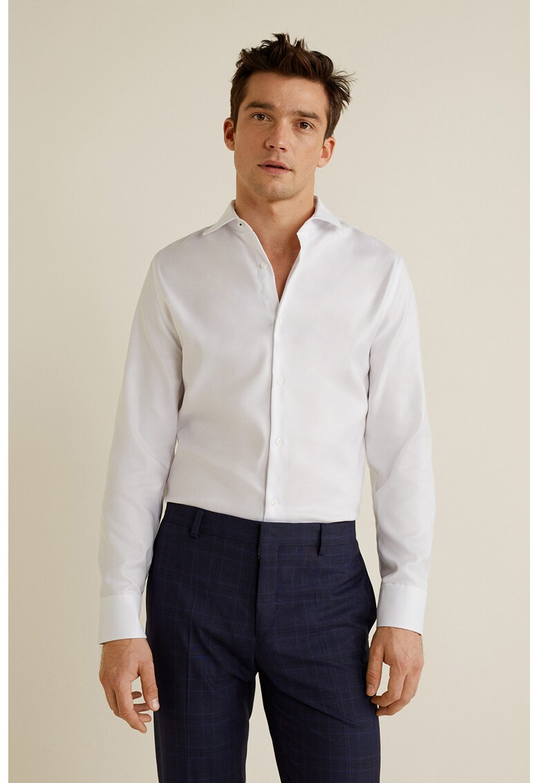 Camasa slim fit cu aspect texturat Jusa