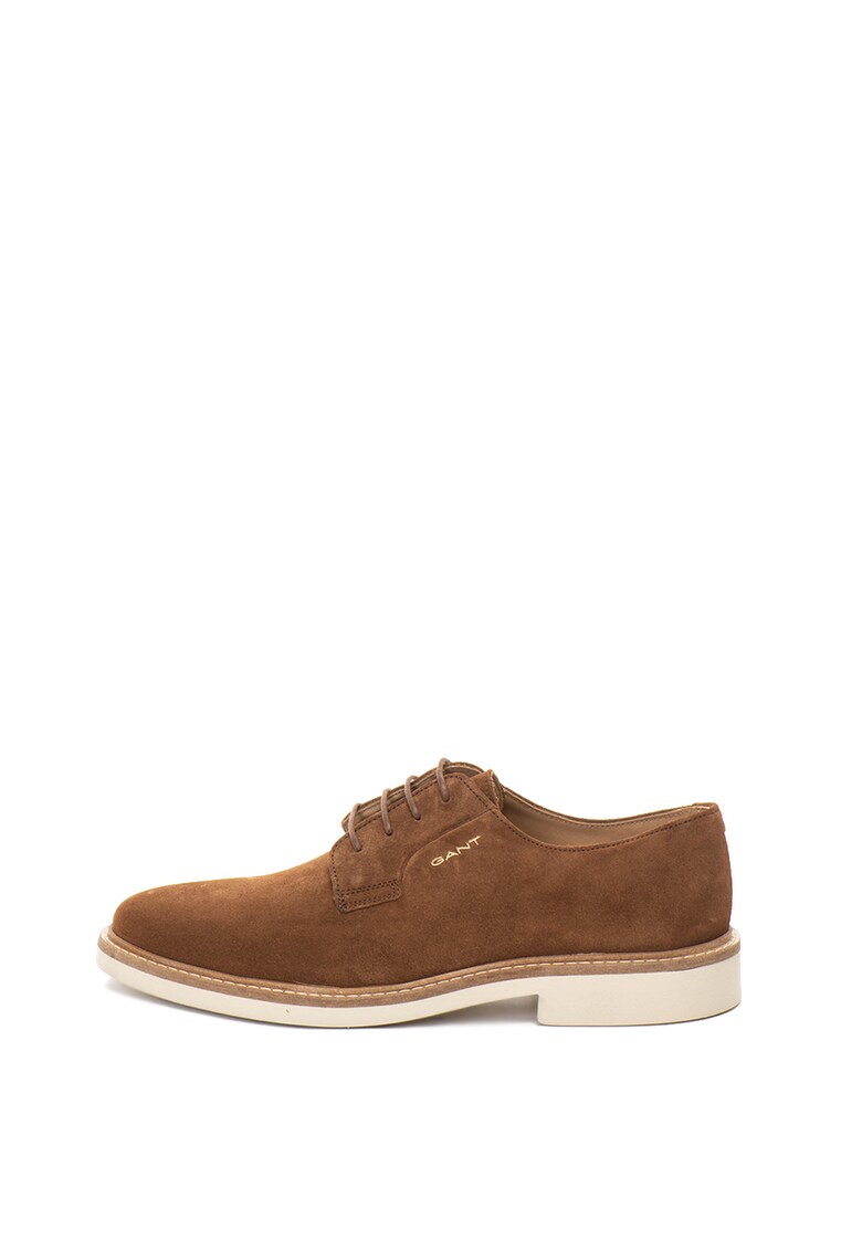 Pantofi derby de piele intoarsa Piano