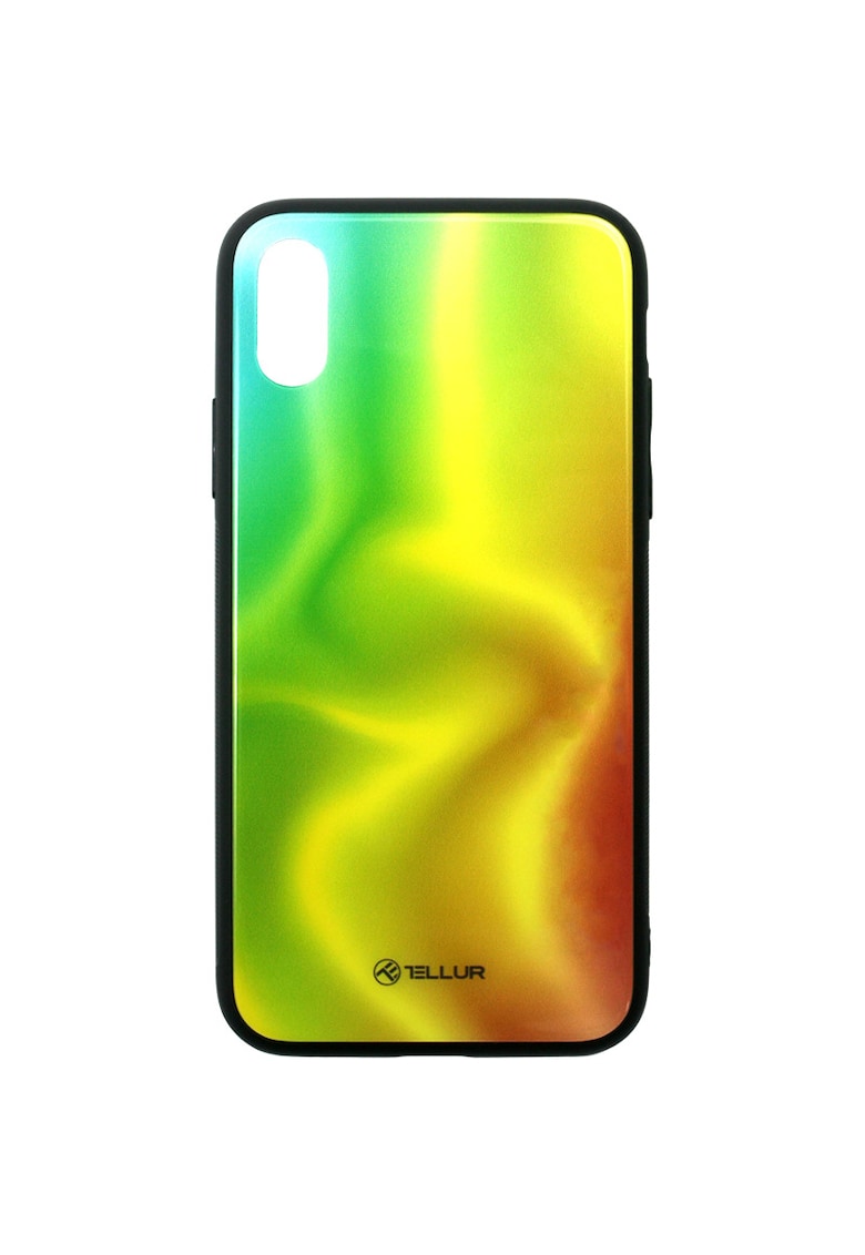 Husa de protectie Glass print pentru Apple iPhone XS Max