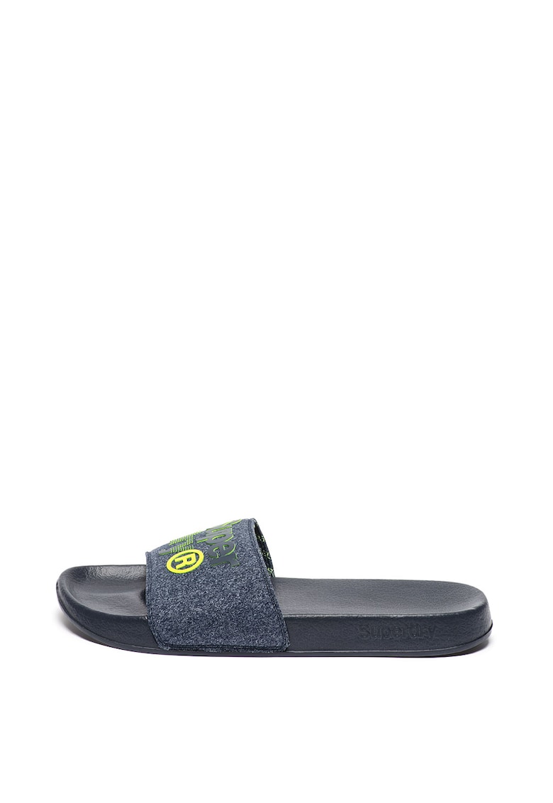 Papuci flip-flop cu imprimeu logo 1