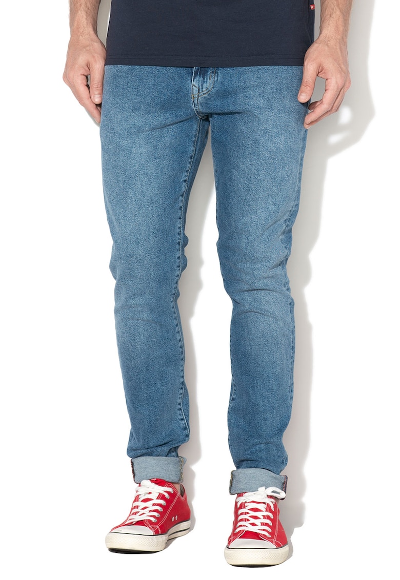 Blugi slim fit Tyler 3 - Albastru